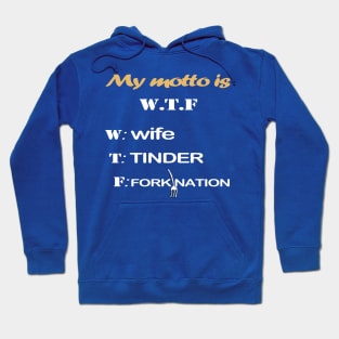 husband wife joke Hoodie